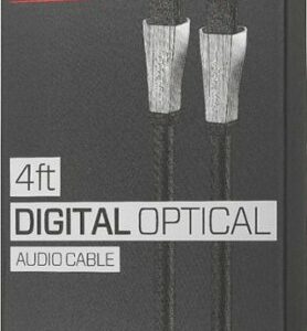 Rocketfish™ - 4' Toslink Optical Audio Cable - Black