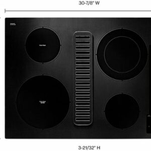 KitchenAid - 30" Electric Cooktop - Black