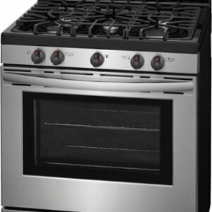 Frigidaire - Self-Cleaning Freestanding Gas Range - Stainless Steel