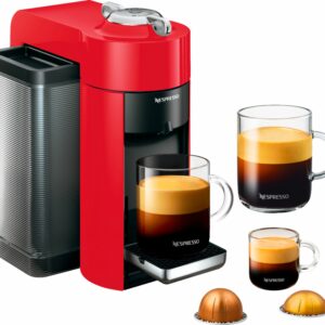 De'Longhi - Nespresso Vertuo Coffee and Espresso Maker - Shiny Red