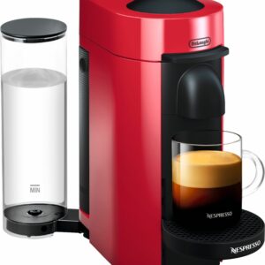 Nespresso - Vertuo Plus Coffee and Espresso Maker by De'Longhi - Cherry Red