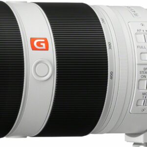 Sony - FE 100-400mm f/4.5-5.6 GM OSS Super Telephoto Zoom Lens for E-mount Cameras - White