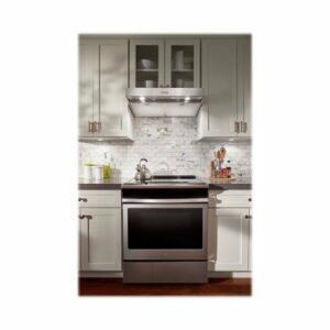 Whirlpool - 24" Convertible Range Hood - Stainless Steel