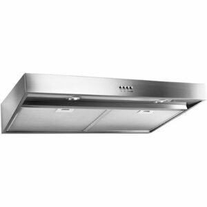 Whirlpool - 24" Convertible Range Hood - Stainless Steel