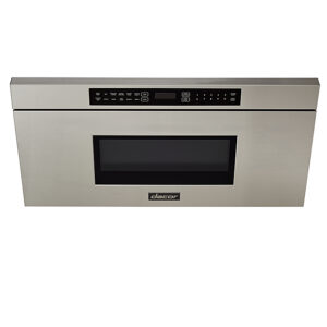 Dacor - 30" 1.2 Cu. Ft. Built-In Microwave Drawer with Multi-Sequence Cooking and Smart Moisture Sensor - Silver Stainless Steel