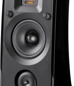 MartinLogan - Motion 4" 75-Watt Passive 2-Way Bookshelf Speaker (Each) - Gloss black