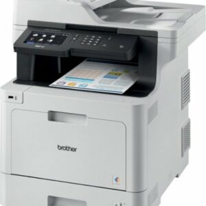 Brother - MFC-L8900CDW Wireless Color All-in-One Laser Printer - White