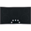 GE - 36" Built-In Electric Cooktop - Stainless Steel