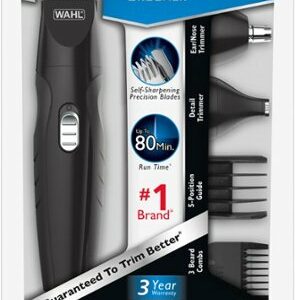 Wahl - All In One Rechargeable Grooming Trimmer - Black