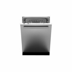 Bertazzoni - 24" Top Control Built-In Dishwasher with Stainless Steel Tub - Stainless Steel