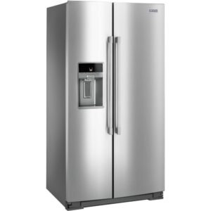 Maytag - 20.6 Cu. Ft. Side-by-Side Refrigerator - Stainless Steel