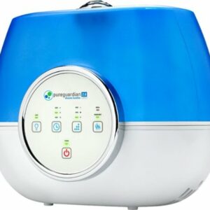 PureGuardian - Ultrasonic 2 Gal. Warm and Cool Mist Aromatherapy Humidifier - Blue/White