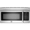 Bertazzoni - Professional Series 1.6 Cu. Ft. Over-the-Range Microwave with Sensor Cooking - Stainless Steel