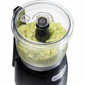 Hamilton Beach - Stack & Press 3-Cup Food Chopper - Black