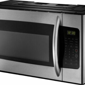 Insignia™ - 1.6 Cu. Ft. Over-the-Range Microwave - Stainless Steel