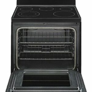 Maytag - 5.3 Cu. Ft. Self-Cleaning Freestanding Electric Range with Precision Cooking System - Black