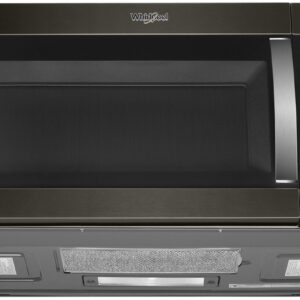 Whirlpool - 1.9 Cu. Ft. Over-the-Range Microwave with Sensor Cooking - Black Stainless Steel