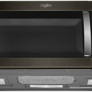 Whirlpool - 1.9 Cu. Ft. Over-the-Range Microwave with Sensor Cooking - Black Stainless Steel