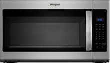 Whirlpool - 1.7 Cu. Ft. Over-the-Range Microwave - Stainless Steel