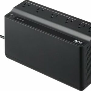 APC - Back-UPS, 6 Outlets, 425VA, 120V - Black