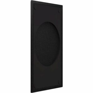 KEF - Cloth Grille for Q150 Bookshelf Speaker (Each) - Black