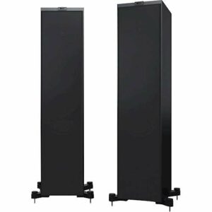 KEF - Q Series 8" 2.5-Way Floorstanding Speaker (Each) - Satin Black