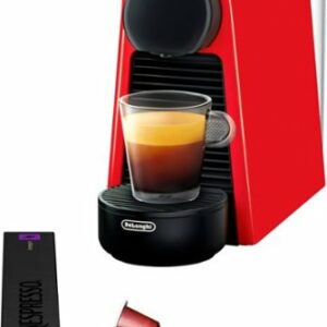 Nespresso - Essenza Mini  Espresso Machine by De'Longhi - Ruby Red