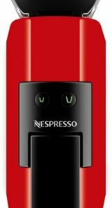 Nespresso - Essenza Mini  Espresso Machine by De'Longhi with Aeroccino Milk Frother - Ruby Red