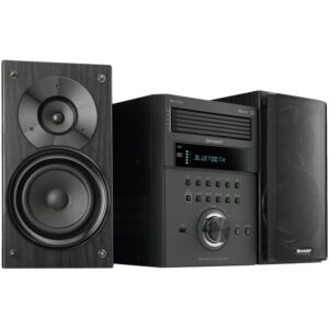 Sharp - 5-Disc Micro System - Black