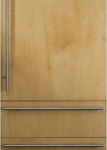 Viking - Professional 7 Series 20 Cu. Ft. Bottom-Freezer Built-In Refrigerator - Custom Panel Ready