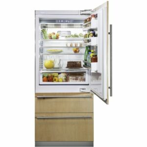 Viking - Professional 7 Series 20 Cu. Ft. Bottom-Freezer Built-In Refrigerator - Custom Panel Ready