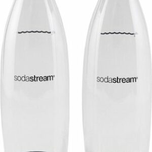 SodaStream - 1L Bottle (2-Pack) - Black