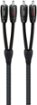 AudioQuest - Sydney 3.3' RCA-to-RCA Interconnect Cable - Dark Gray/Black