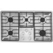 GE - 36" Built-In Gas Cooktop - Stainless Steel