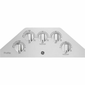 GE Profile - 36" Built-In Gas Cooktop - Stainless Steel