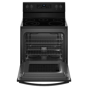 Whirlpool - 5.3 Cu. Ft. Freestanding Electric Range - Black