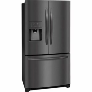 Frigidaire - 26.8 Cu. Ft. French Door Refrigerator - Black Stainless Steel