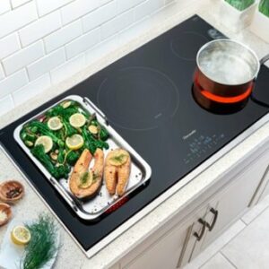 Thermador - Masterpiece Series 36" Built-In Electric Cooktop with 5 elements - Black