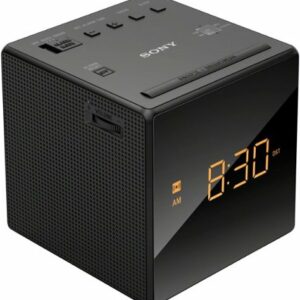 Sony - ICF-C1 Radio Alarm Clock - Black