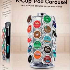 Keurig - K-Cup Pod Carousel - 36ct Capacity - Chrome