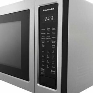 KitchenAid - 1.5 Cu. Ft. Convection Microwave with Sensor Cooking and Grilling - Stainless Steel