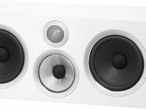 Bowers & Wilkins - 700 Series 3-way Center Channel w/4" midrange, dual 6.5" bass (each) - Satin White