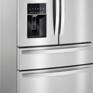 Whirlpool - 26.2 Cu. Ft. 4-Door French Door Refrigerator - Stainless Steel