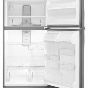 Whirlpool - 20.5 Cu. Ft. Top-Freezer Refrigerator - Stainless Steel