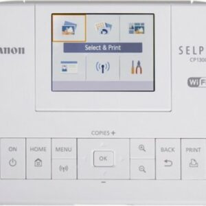 Canon - SELPHY CP1300 Wireless Compact Photo Printer - White