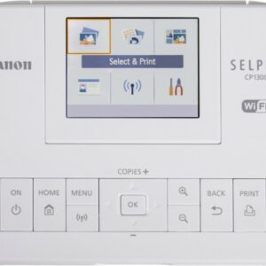 Canon - SELPHY CP1300 Wireless Compact Photo Printer - White