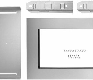 Whirlpool - 26.9" Trim Kit - Stainless steel