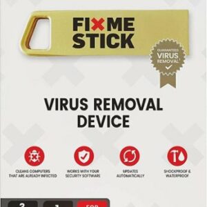 FixMeStick - Virus Removal Device (3 Devices) (1-Year Subscription) - Windows