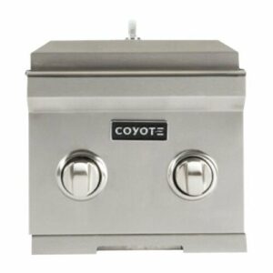 Coyote - 13.1" Side Burner - Stainless steel