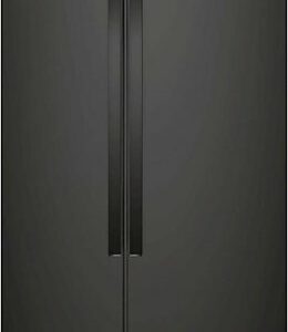 Whirlpool - 25.1 Cu. Ft. Side-by-Side Refrigerator - Black